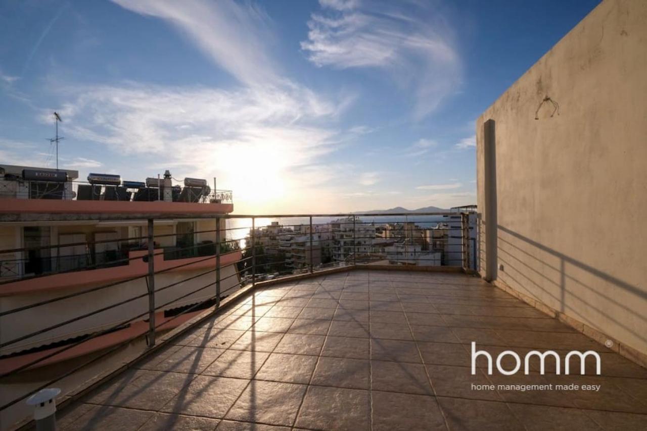 Piraeus Homm Apartment In Kazanova Str Sea View المظهر الخارجي الصورة